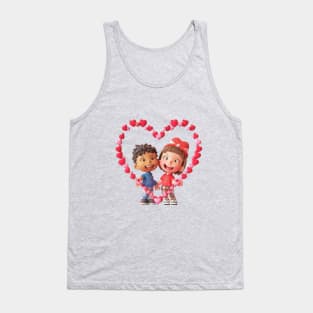 Love is between us Tank Top